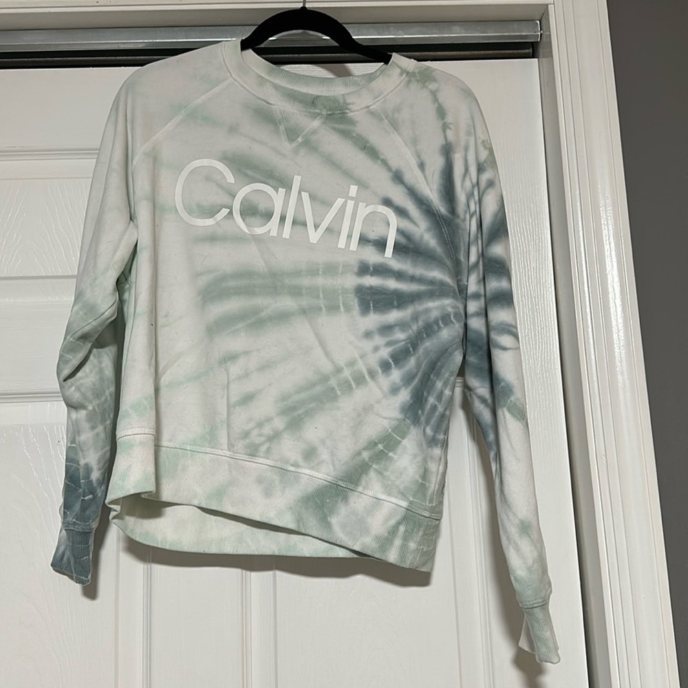 Tie-dye Calvin Klein crewneck